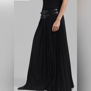 THE FRANKIE SHOP  Long Pleated Skirt
Sold out online
Belts not included